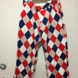 LOUDMOUTH MULTICOLOR GOLF PANTS